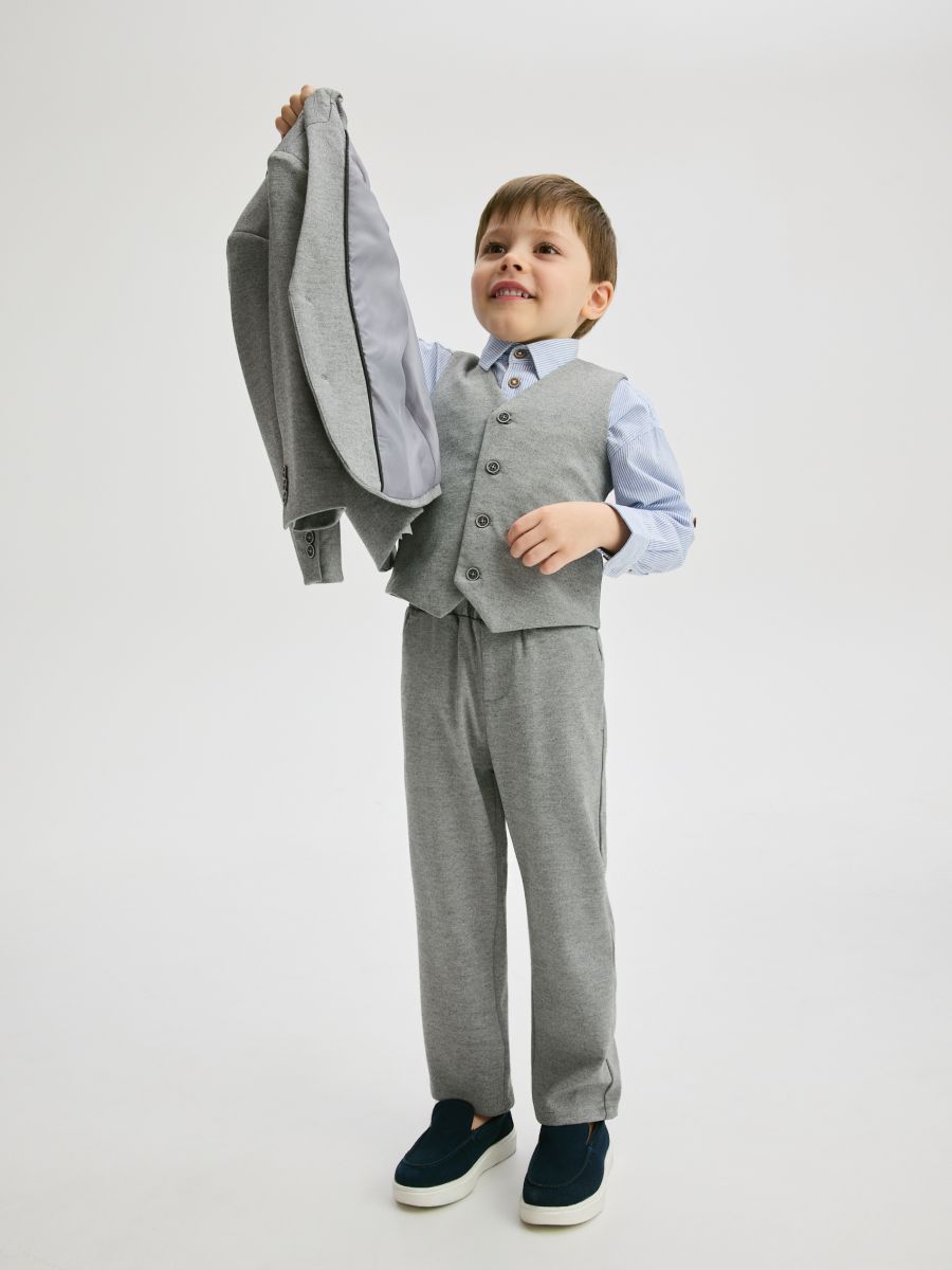Melange blazer - light grey - RESERVED - 4