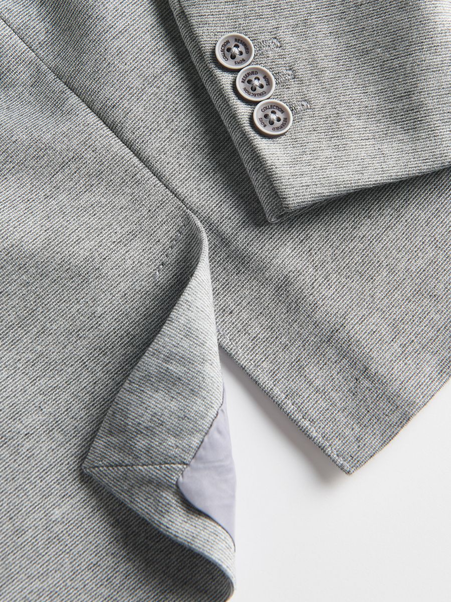 Melange blazer - light grey - RESERVED - 3