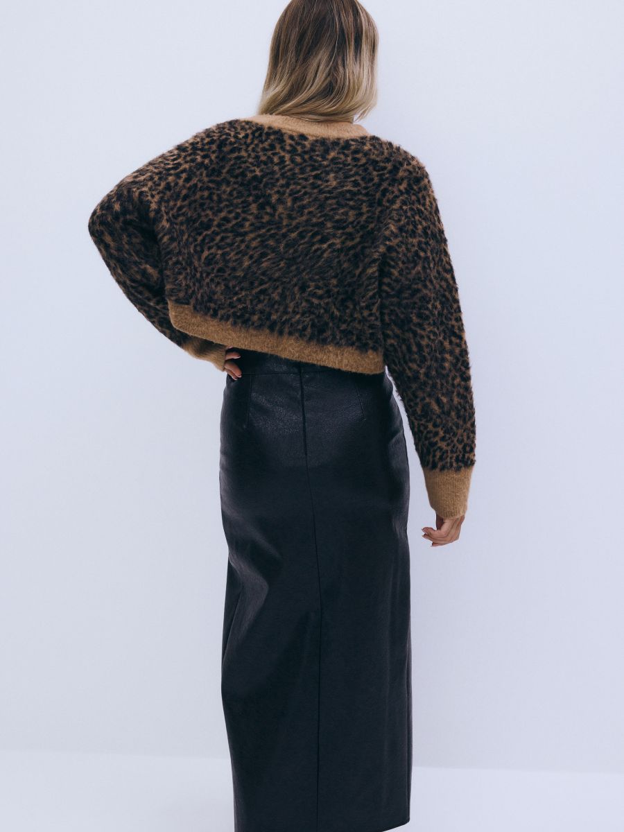 LADIES` SWEATER - šareno - RESERVED - 4