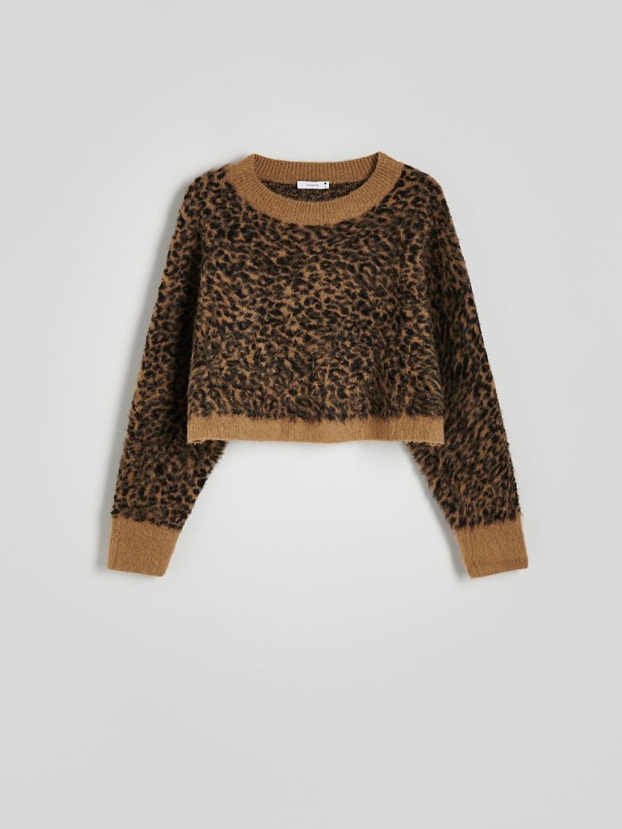 LADIES` SWEATER - šareno - RESERVED - 5