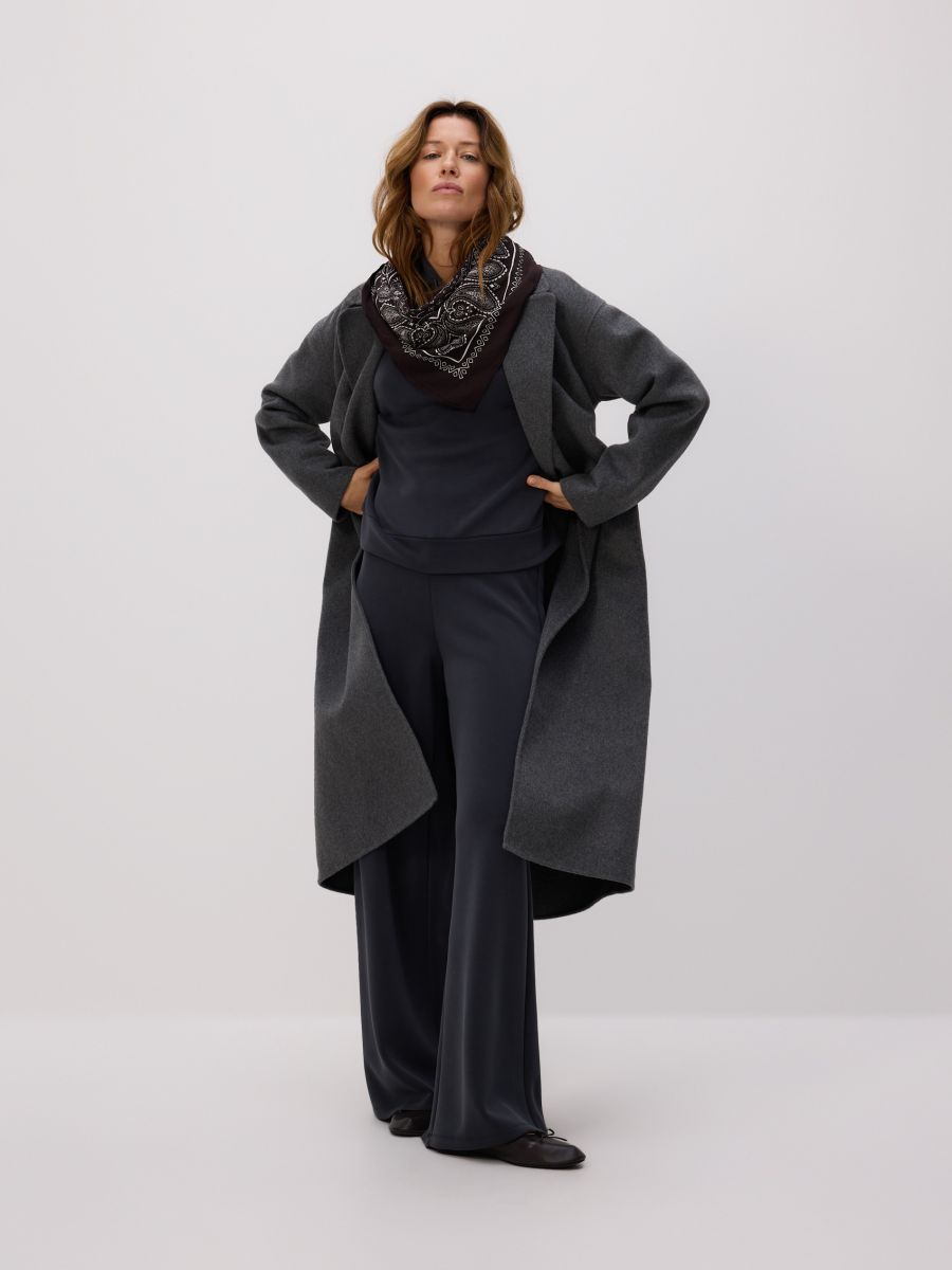 Modaalihousut - laivastonsininen - RESERVED