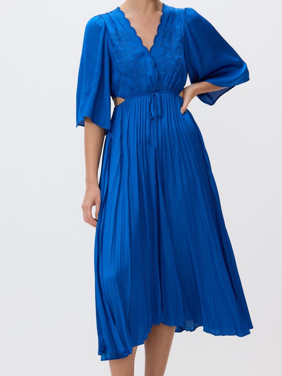 LADIES` DRESS - kobaltblau - RESERVED