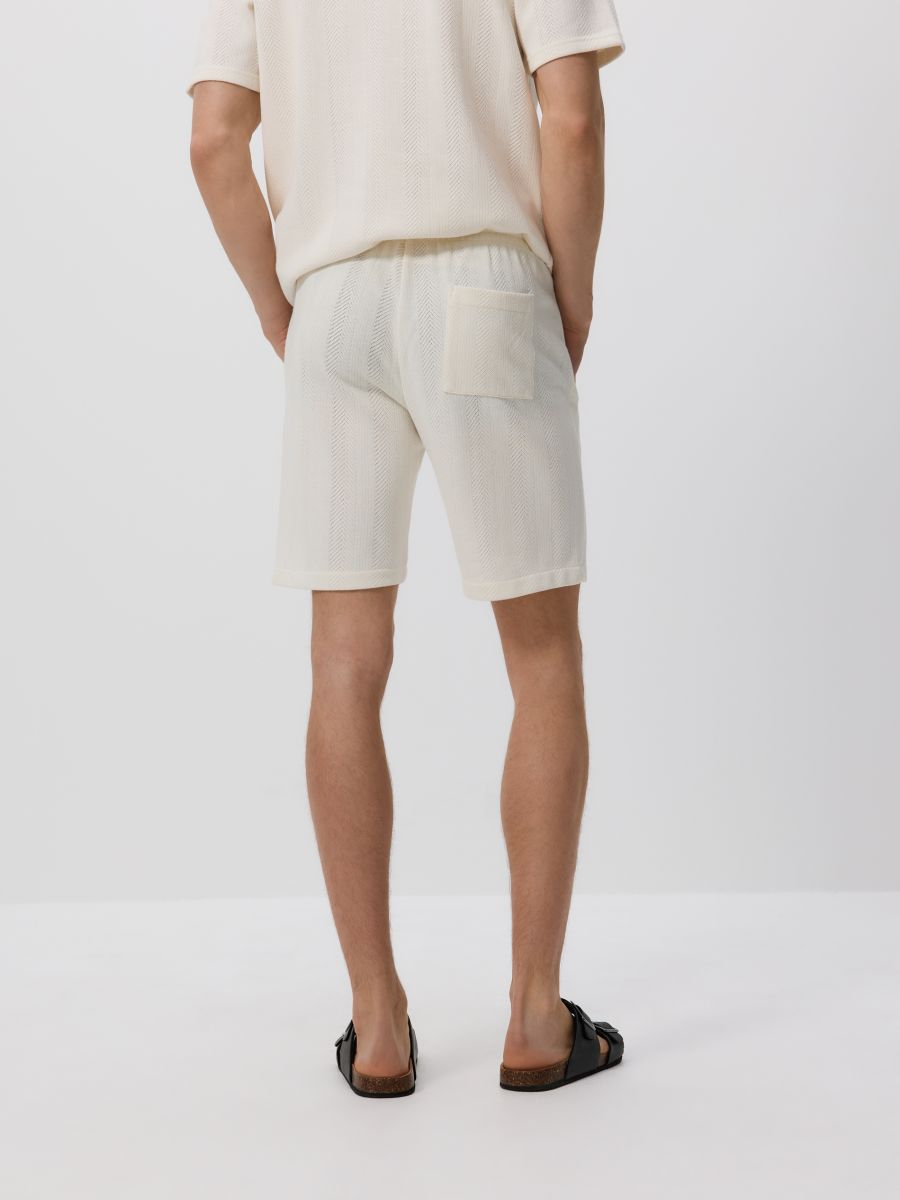 Regular structural shorts - cream - RESERVED - 4