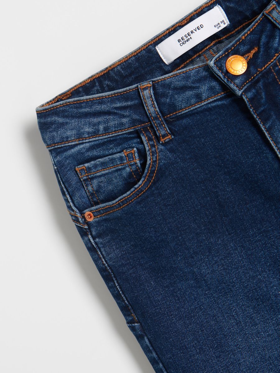 Push up jeans - navy - RESERVED - 2