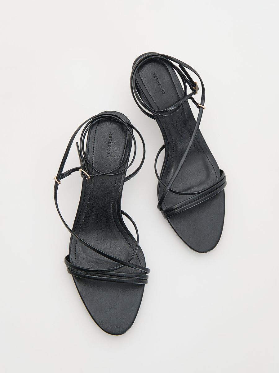 Strap flat sandals - black - RESERVED - 2