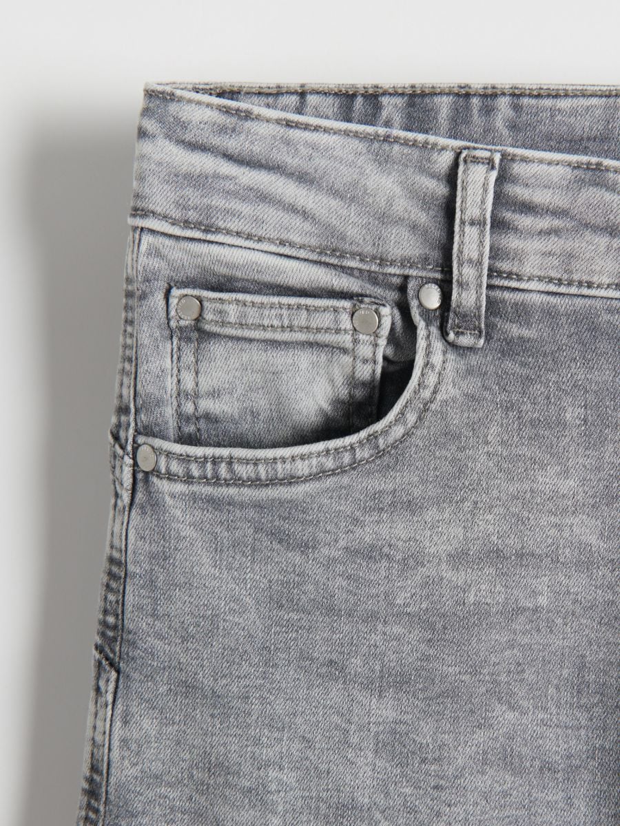 Slim push up jeans - light grey - RESERVED - 6