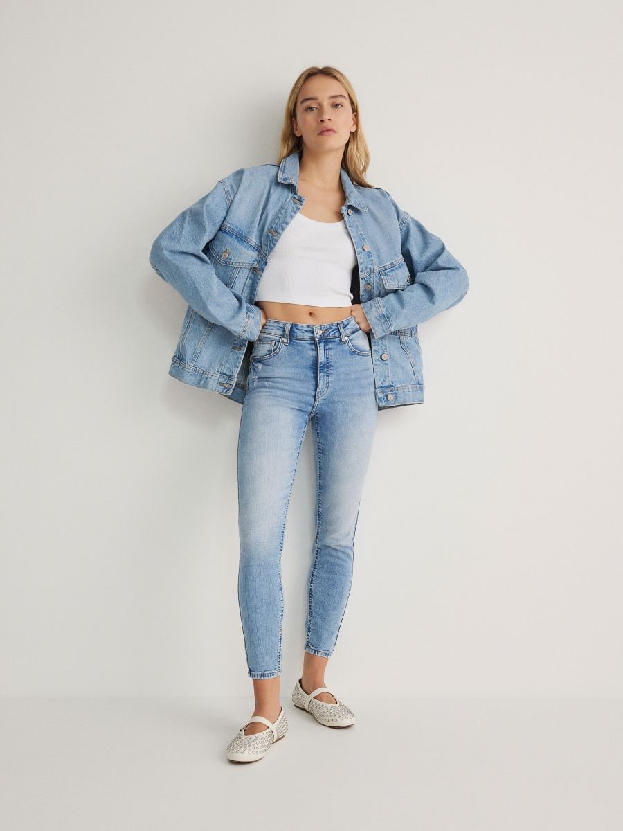 Slim push up jeans - blue - RESERVED - 2