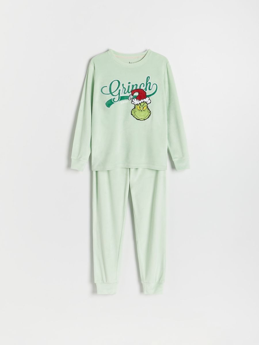 GIRLS` PYJAMA - svetlozelena - RESERVED