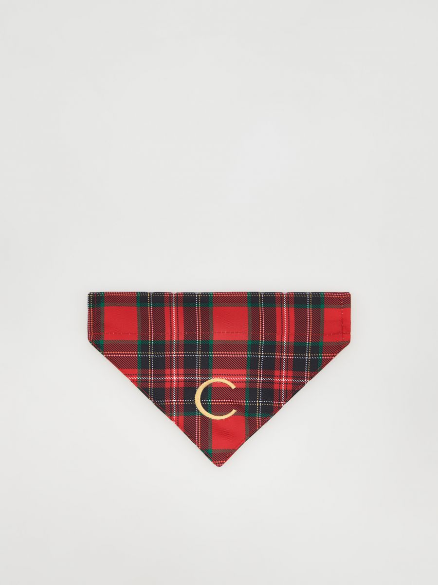 Bandana a collare con lettera C - multicolore - RESERVED - 2