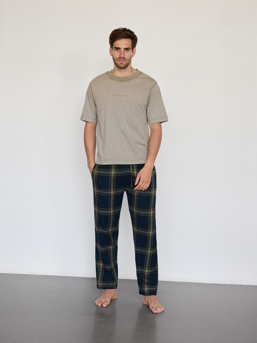 MEN`S PYJAMA - light olive - RESERVED