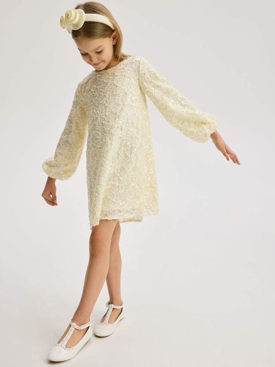 Ballerines en cuir synthétique - blanc - RESERVED - 4