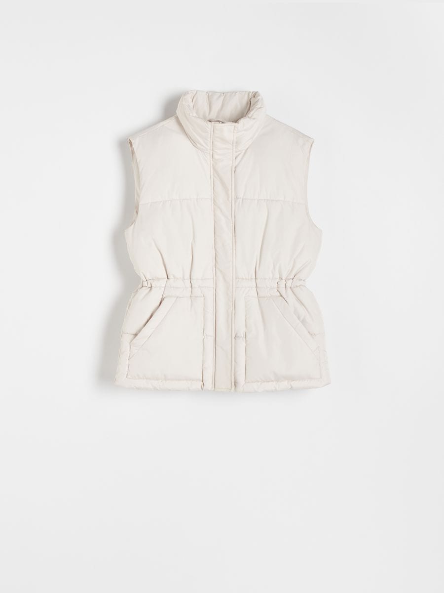 Gefütterte Weste - beige - RESERVED - 5