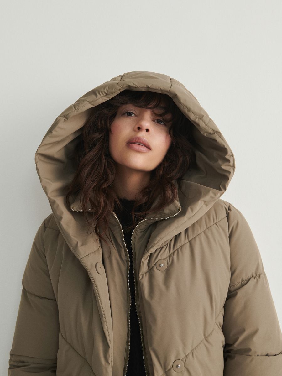 Insulated quilted jacket - green - RESERVED - 2