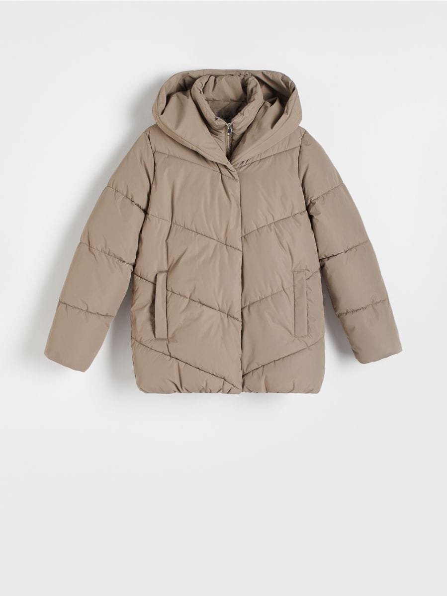 Insulated quilted jacket - green - RESERVED - 5