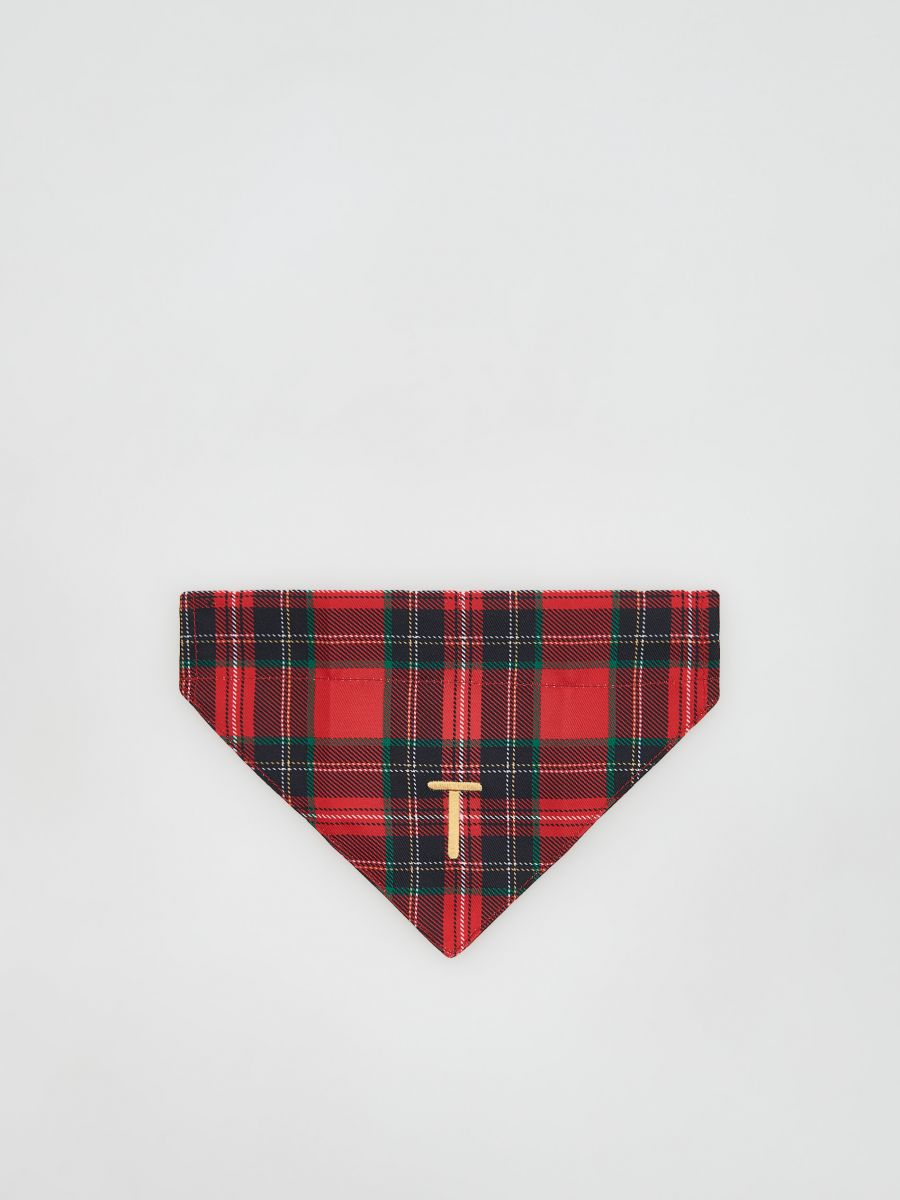 Bandana s písmenem T k obojku - vícebarevná - RESERVED - 2