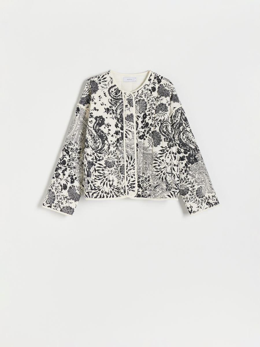 Quilted jacket - cream - RESERVED - 4