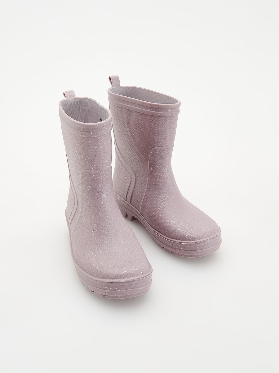 GIRLS` WELLINGTONS - pastelno pink  - RESERVED