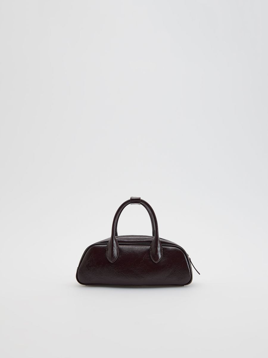 Coffer bag - mahogany - RESERVED