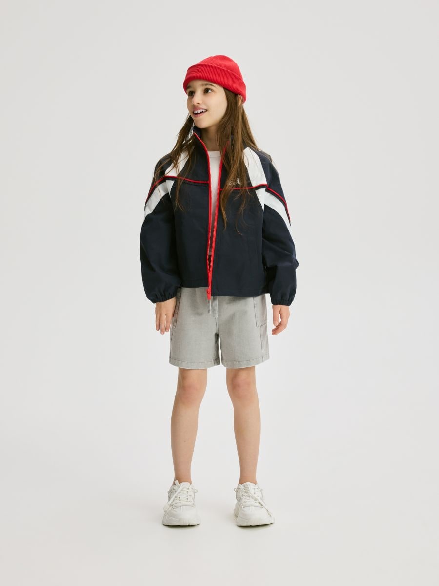 Shorts with cargo pockets - light grey - RESERVED - 3