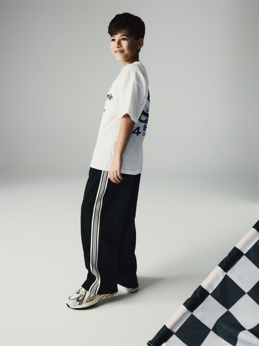 Joggers with cuffs - black - RESERVED