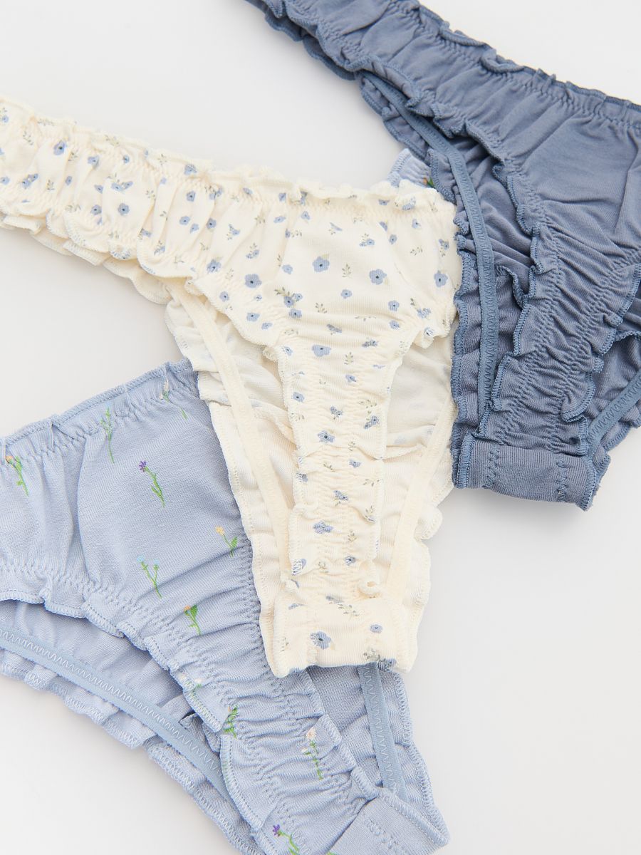 LADIES` BRIEFS MULTI - indigo - RESERVED - 3