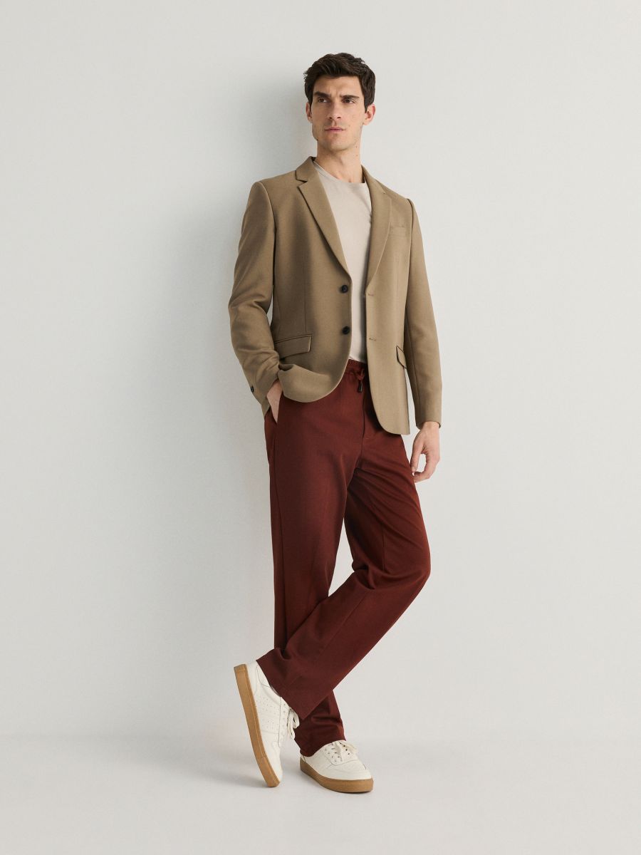 MEN`S TROUSERS - BRUN - RESERVED