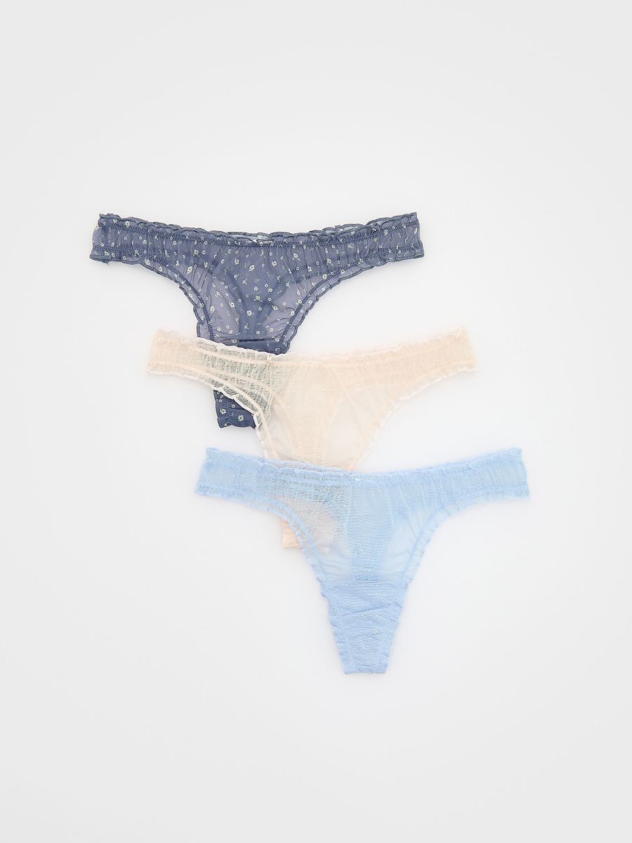 LADIES` BRIEFS MULTI - indigo - RESERVED - 2