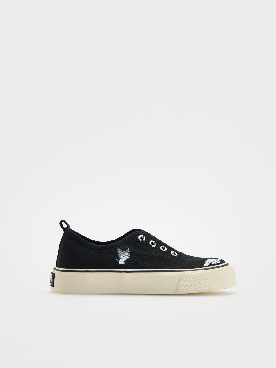 GIRLS` SNEAKERS - black - RESERVED - 3