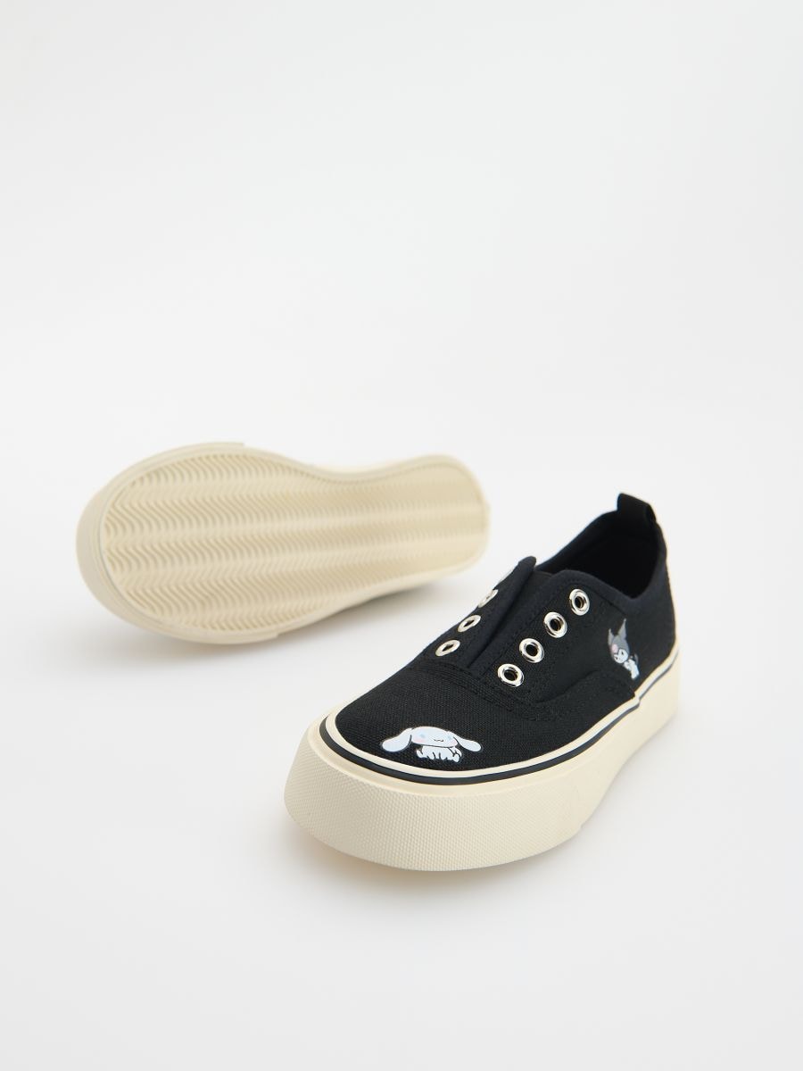 GIRLS` SNEAKERS - black - RESERVED - 4