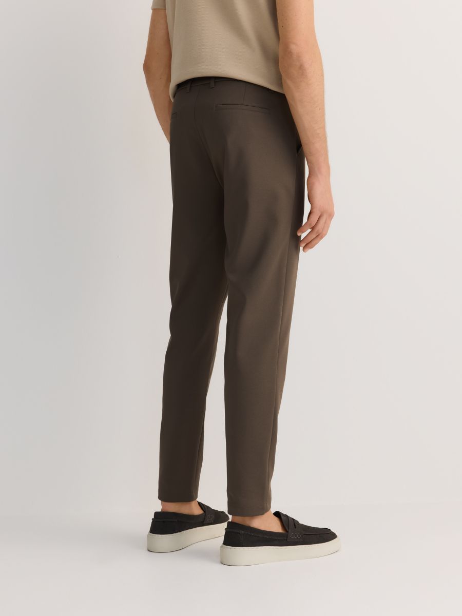 Plain chino slim trousers - light grey - RESERVED - 3