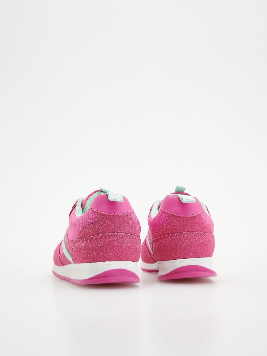 Combined materials sneakers - fuchsia - RESERVED - 2