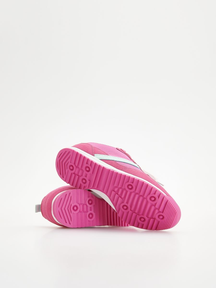 Combined materials sneakers - fuchsia - RESERVED - 5