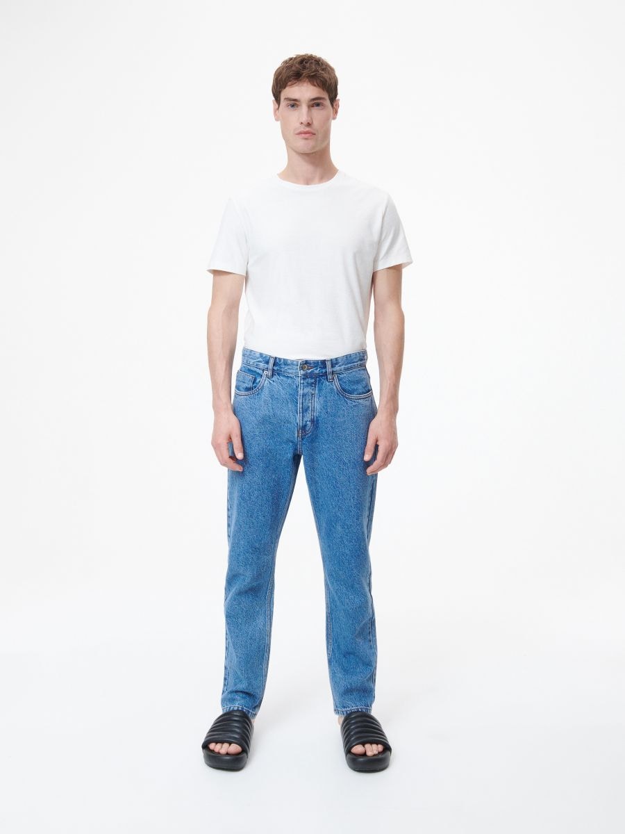 Gerade geschnittene basic-jeans Zara Herren Kleidung Hosen & Jeans Jeans Straight Jeans 