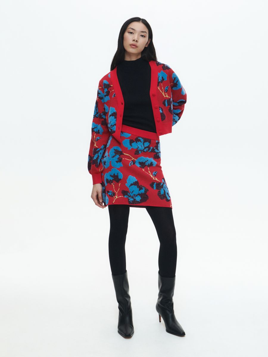 Patterned cardigan - multicolor - RESERVED - 10