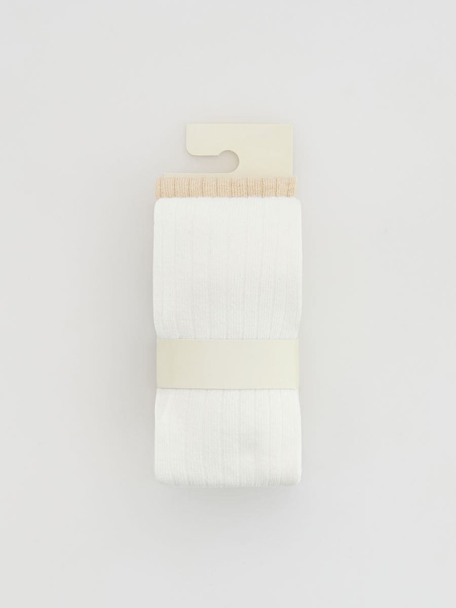 Tights 2 pack - cream - RESERVED