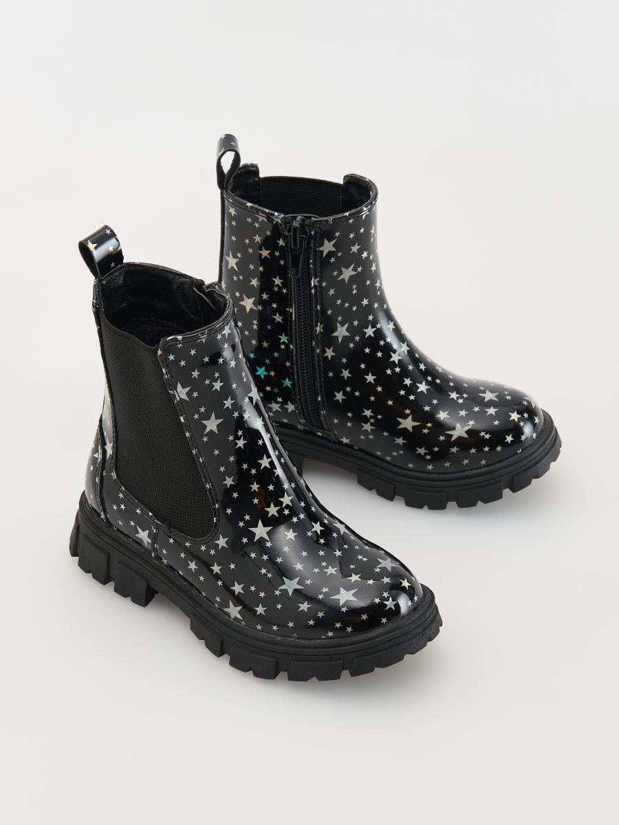GIRLS` ANKLE BOOTS - crno - RESERVED