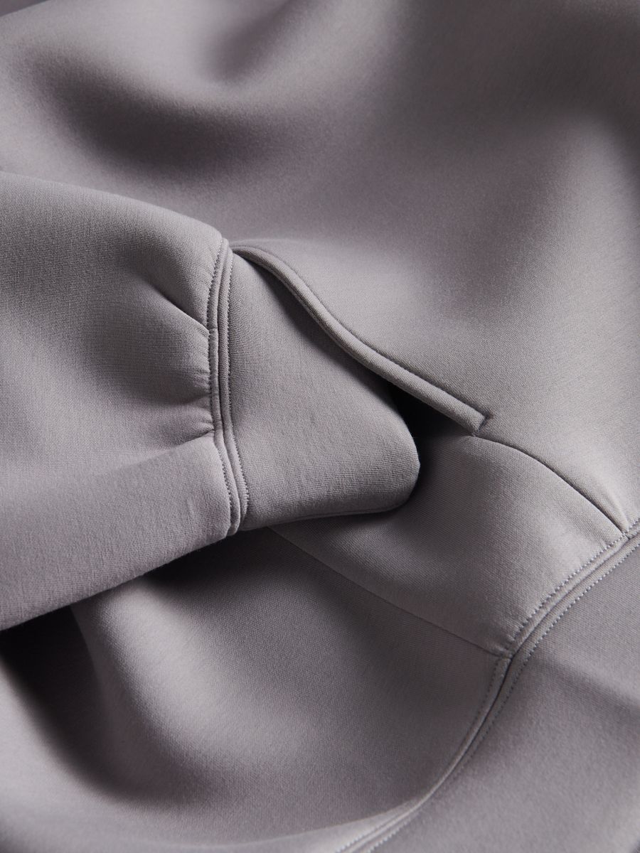 Plain hoodie - light grey - RESERVED - 2
