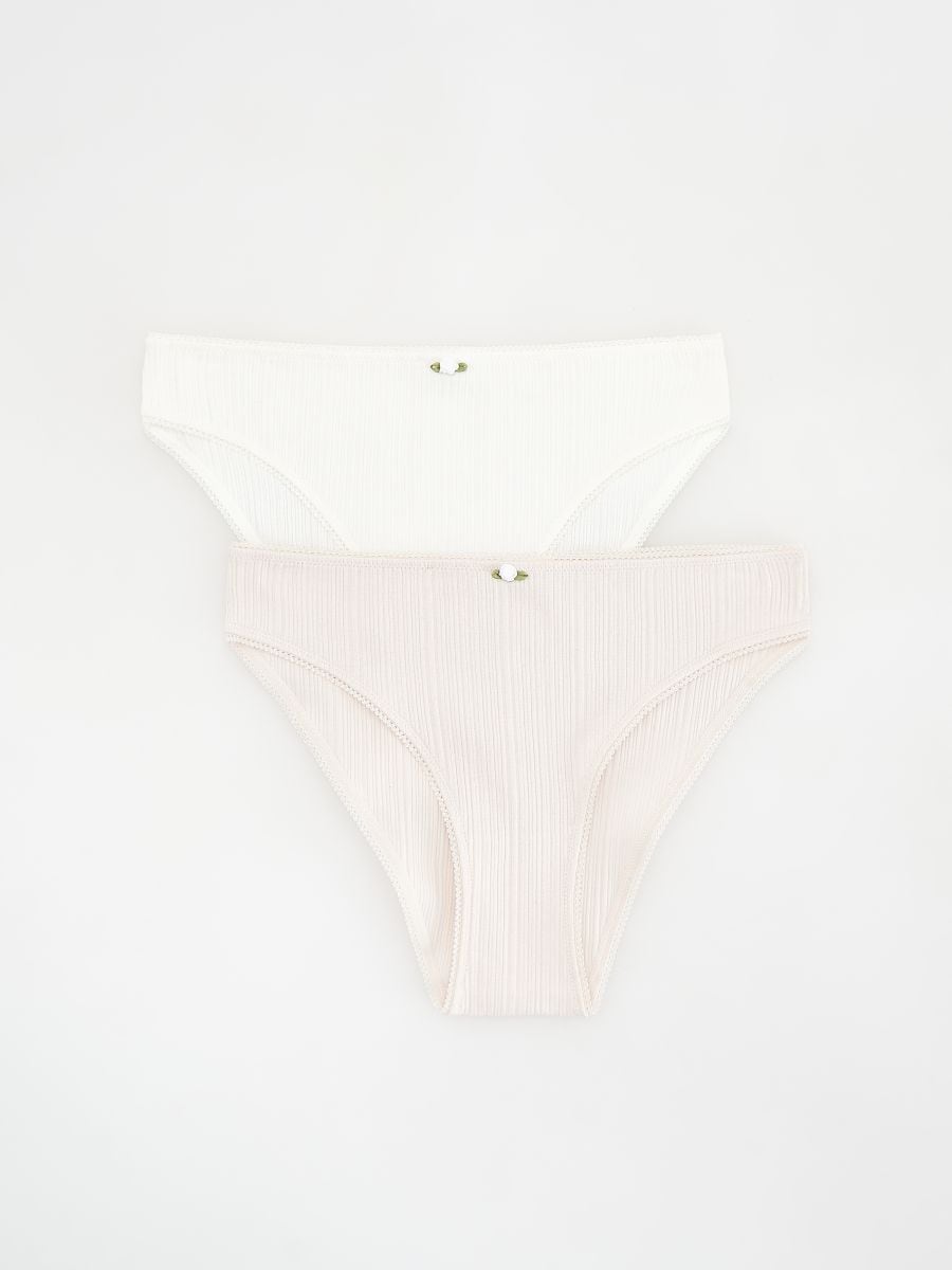 LADIES` BRIEFS MULTI - beige - RESERVED - 2