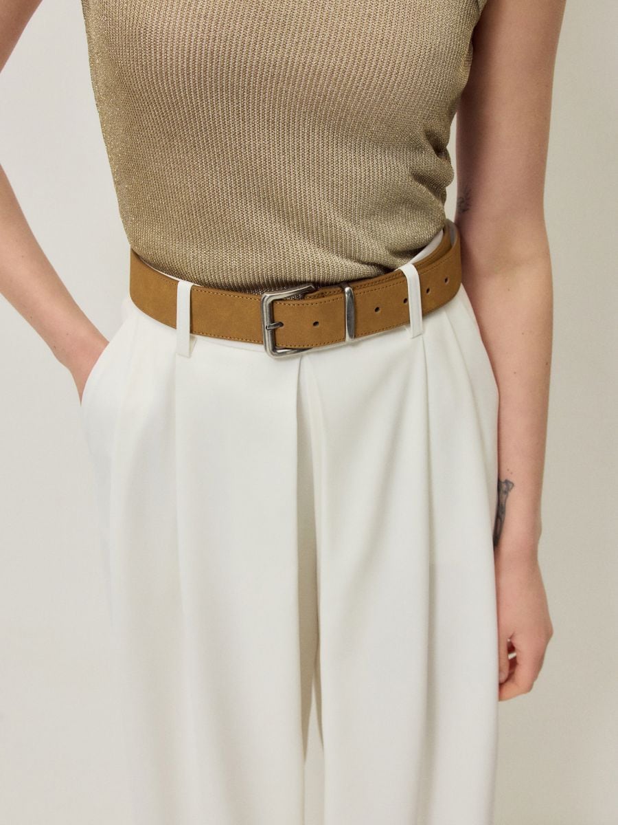 Ladies` belt - brown - RESERVED