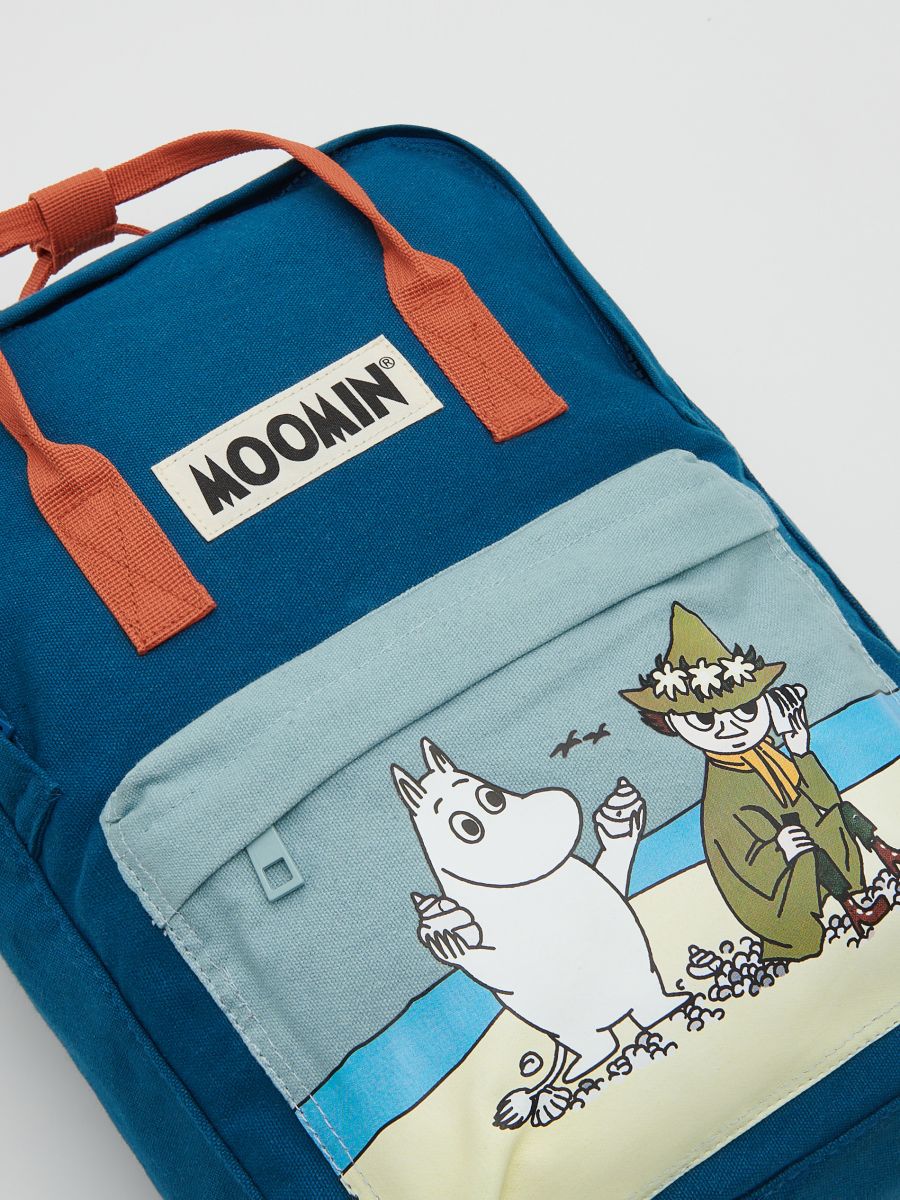 The Moomins backpack with patch - navy - RESERVED - 3