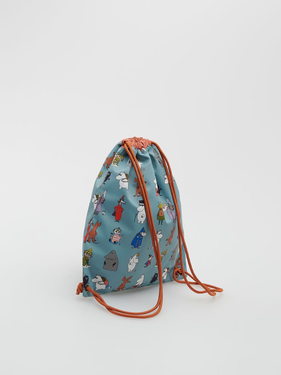 The Moomins drawstring bag - mid grey - RESERVED - 2