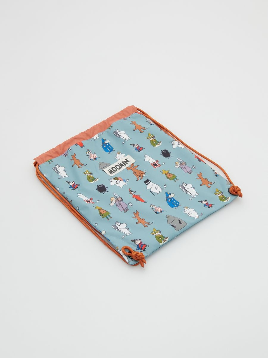 The Moomins drawstring bag - mid grey - RESERVED - 4