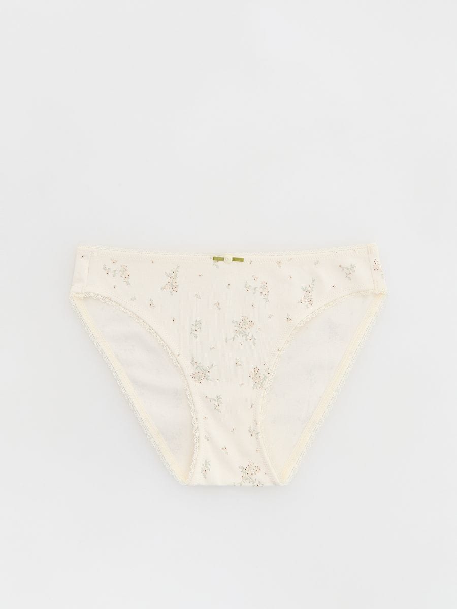 Patterned briefs - cream - RESERVED - 5