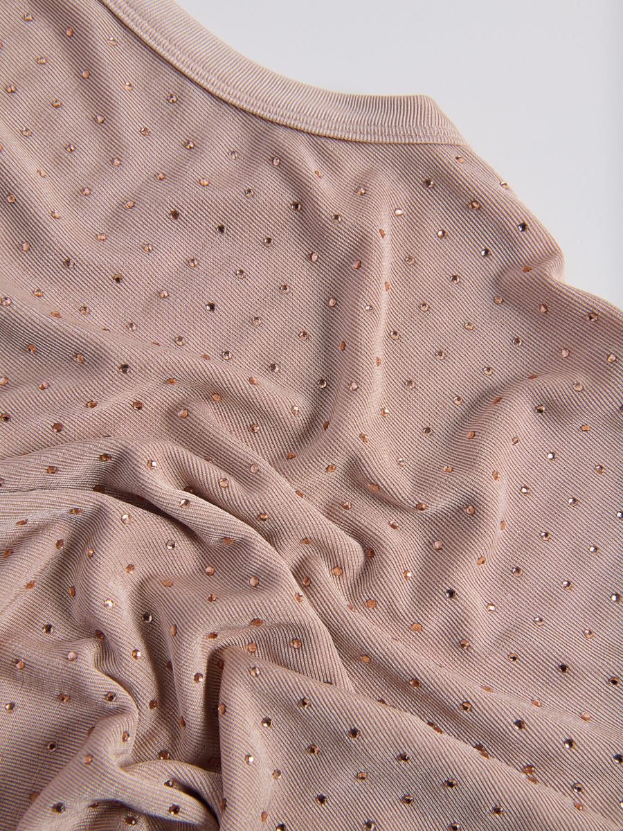 LADIES` SINGLET - pastel pink - RESERVED - 6