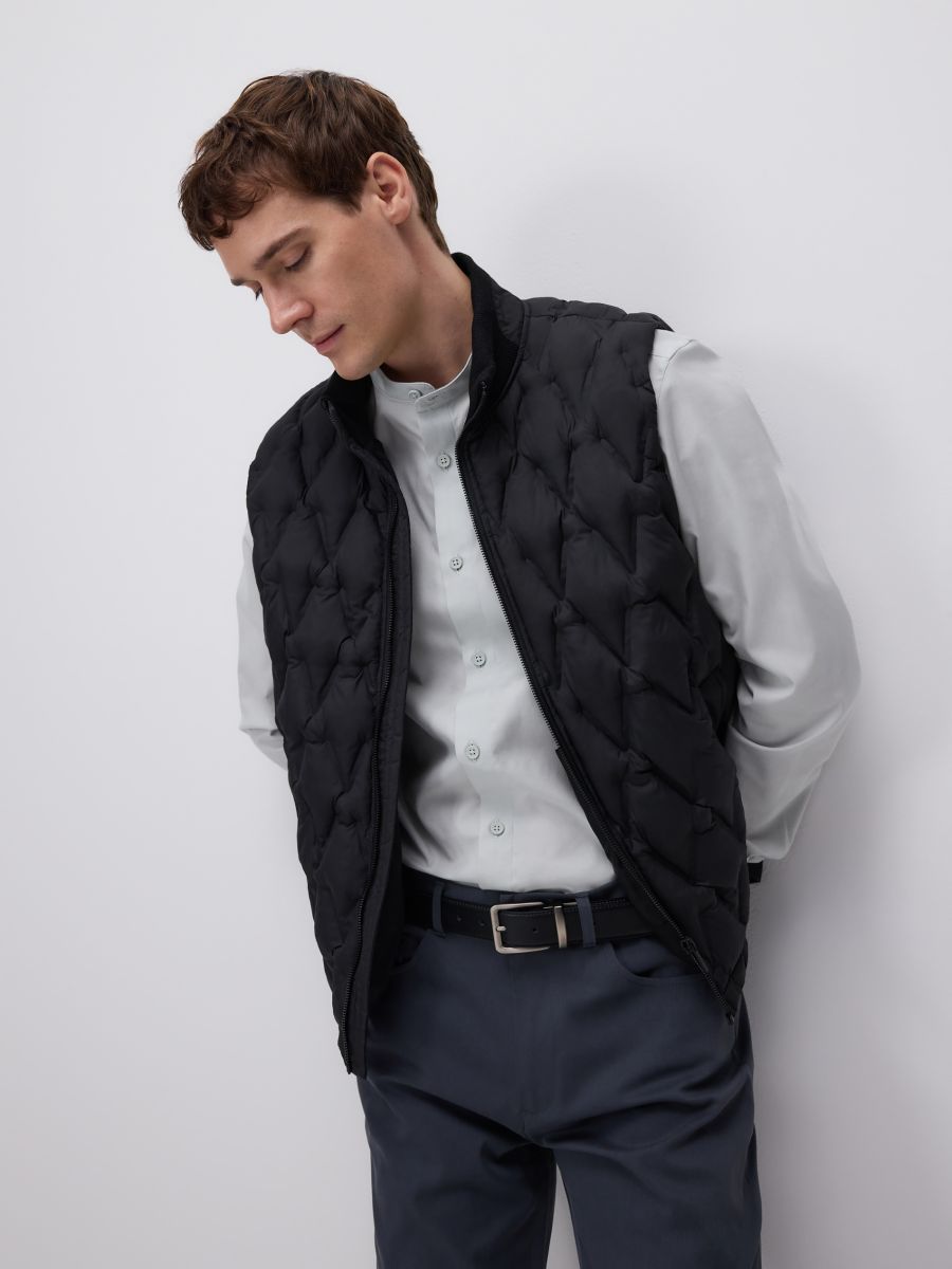 MEN`S OUT VEST - schwarz - RESERVED