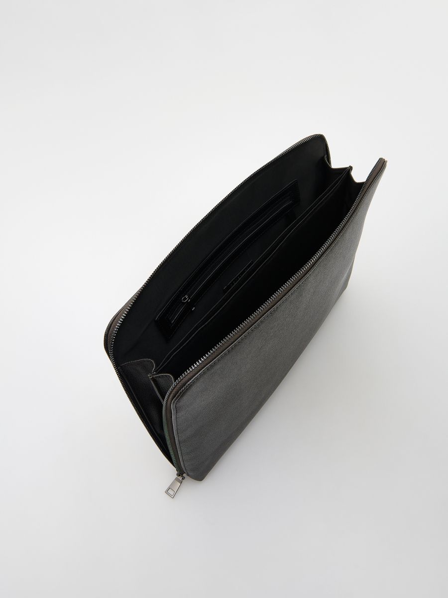 LAPTOP CASE - dark brown - RESERVED - 4