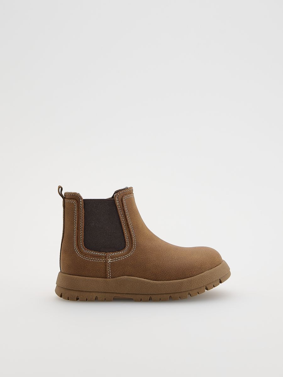 BOYS` ANKLE BOOTS - brun-auriu - RESERVED