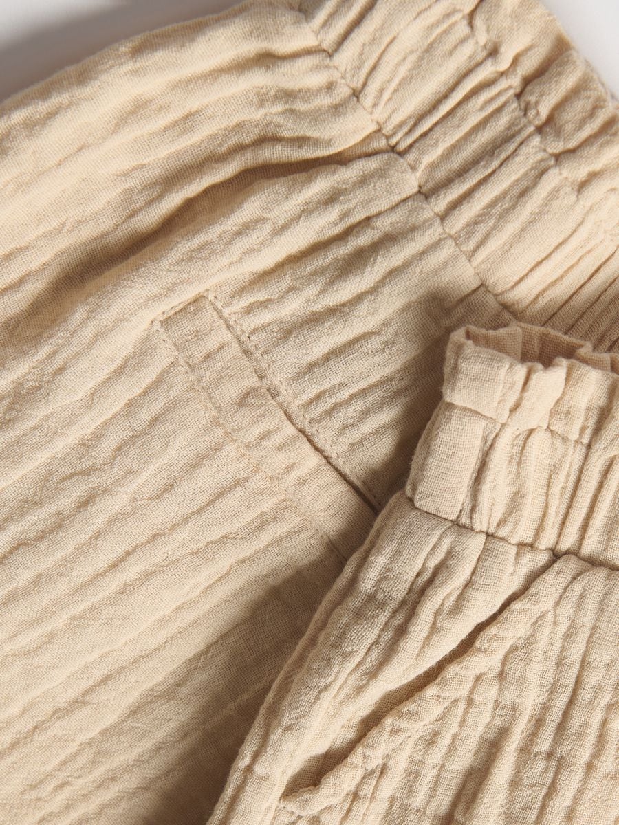 Muslin shorts - beige - RESERVED - 6