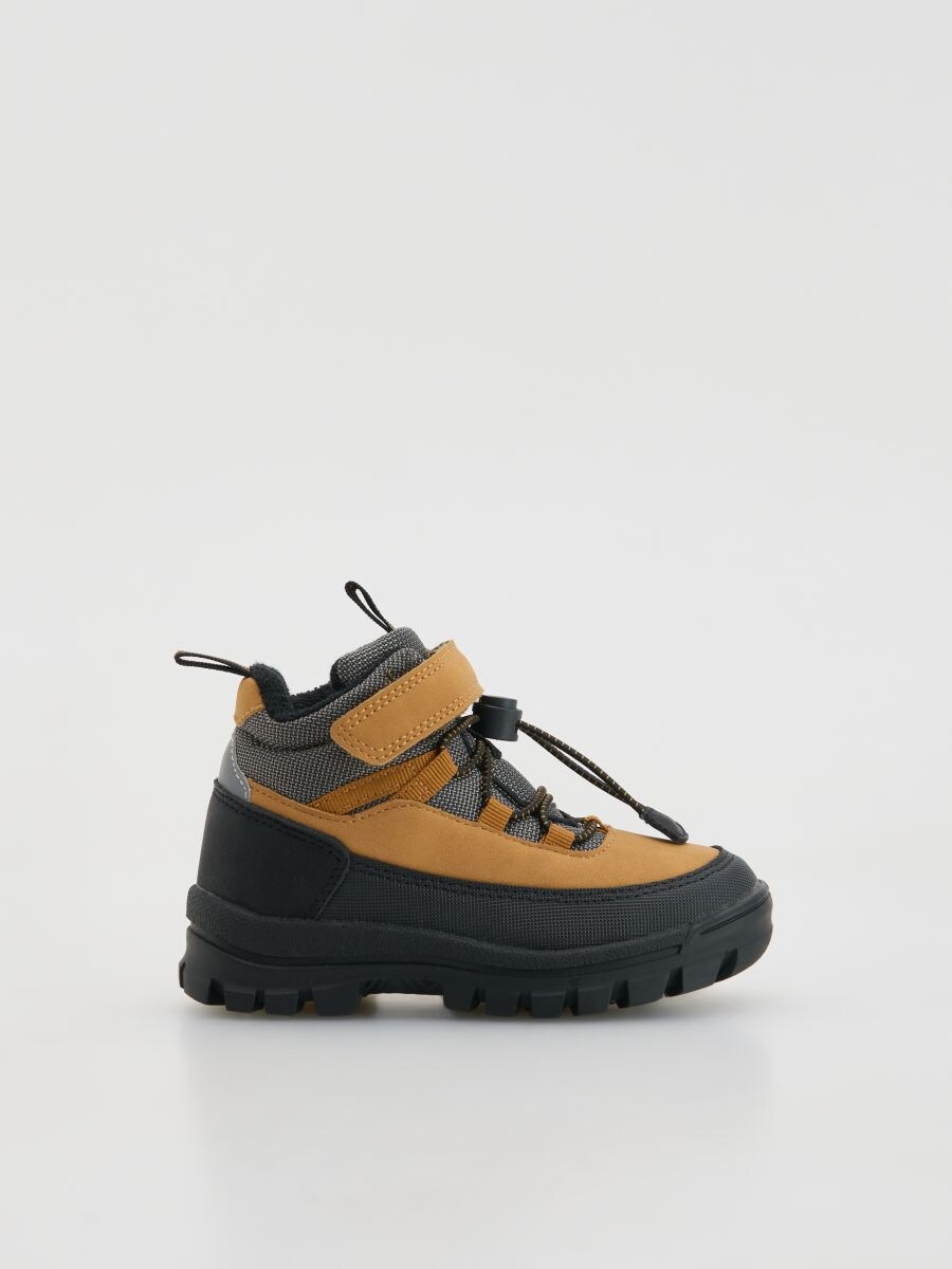 Trekking-Schuhe hoch - bernstein - RESERVED