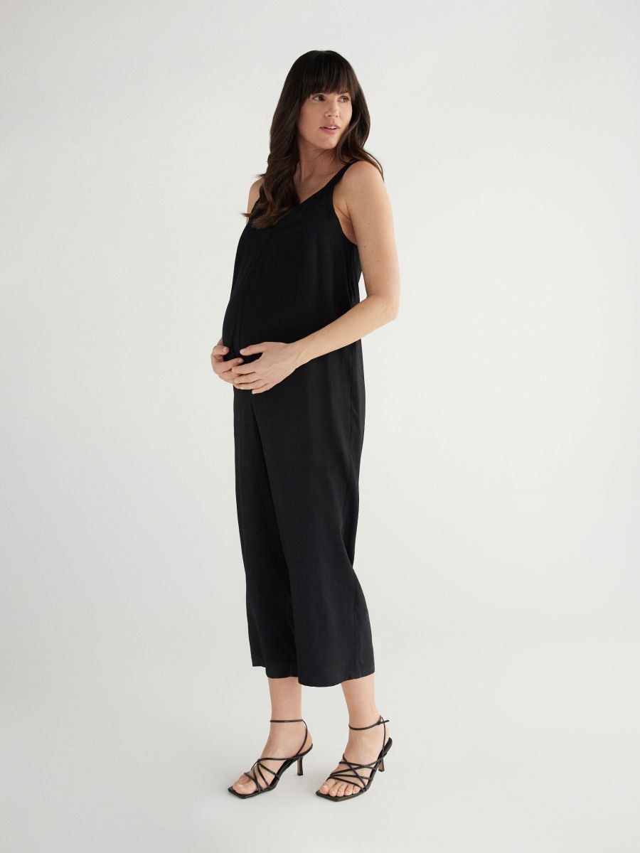 Viscose jumpsuit - black - RESERVED - 3